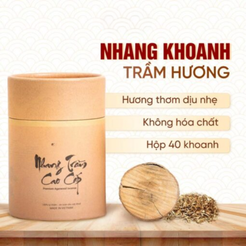 Nhang Vòng Trầm Hương 12 năm loại thường – 40 khoanh