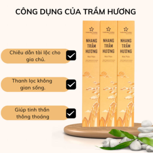 Nhang Trầm Hương Đại Cát Nhất Phẩm (12 năm)